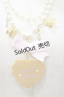 画像1: Angelic Pretty / Wonderクッキーネックレス  ピンク H-25-12-02-033-AP-AC-NS-ZH