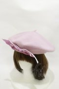 Maria pipi / ベルベットリボンベレー  ピンク H-25-12-02-005-EL-AC-NS-ZH