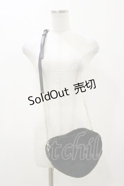 画像1: m petit by misako / サンリオキャラクターズコラボ クロミ ハートポシェット  ブラック H-25-12-02-039-LO-BG-NS-ZH