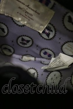 画像2: m petit by misako / サンリオキャラクターズコラボ クロミ ハートポシェット  ブラック H-25-12-02-039-LO-BG-NS-ZH