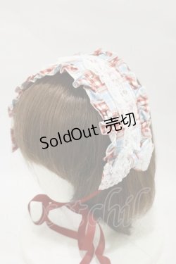 画像4: metamorphose / Happy Sewing Timeジャンパースカート+ヘッドドレスセット サイズ1 サックス/赤 H-25-12-02-043-ME-OP-NS-ZH