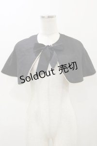 Innocent World / スタンドカラーケープ付きコートのケープ Free ブラック H-25-12-02-045-IW-TO-NS-ZH