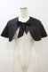 画像1: Innocent World / スタンドカラーケープ付きコートのケープ Free ブラック H-25-12-02-045-IW-TO-NS-ZH (1)