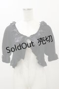 metamorphose / ハートすかしあみ半袖ボレロ Free ブラック H-25-12-02-047-ME-TO-NS-ZH