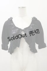 metamorphose / ハートすかしあみ半袖ボレロ Free ブラック H-25-12-02-047-ME-TO-NS-ZH