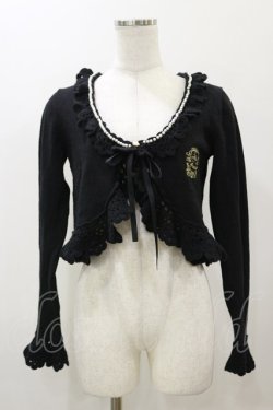 画像1: ALICE and the PIRATES / Wine cellarボレロ Free ブラック H-25-12-02-049-PA-TO-NS-ZH