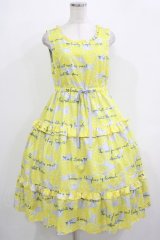 Emily Temple cute / Lemonノースリーブワンピース  サックス H-25-12-03-001-ET-OP-KB-ZT1208H