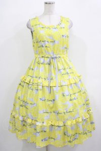 Emily Temple cute / Lemonノースリーブワンピース  サックス H-25-12-03-001-ET-OP-KB-ZT225