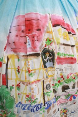 画像4: Jane Marple / Golden goose townのスクエアドレス  ブルースカイ H-25-12-03-026-JM-OP-KB-ZH