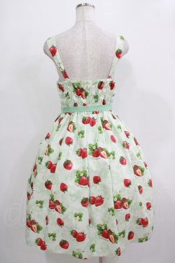 画像3: Emily Temple cute / Dear Strawberryノースリーブワンピース  ミント H-25-12-03-003-ET-OP-KB-ZH