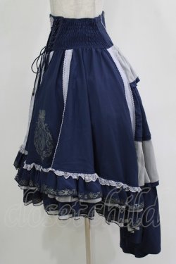 画像5: Ozz oneste / Star Wizardエプロン付スカート  ネイビー H-25-12-03-029-OO-SK-KB-ZH