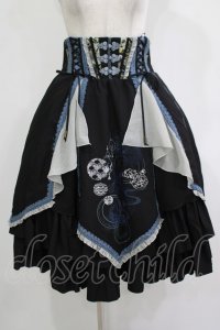 Ozz oneste / 琉金幻想スカート  黒 H-25-12-03-030-OO-SK-KB-ZH