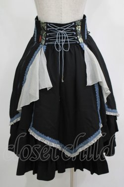 画像3: Ozz oneste / 琉金幻想スカート  黒 H-25-12-03-030-OO-SK-KB-ZH