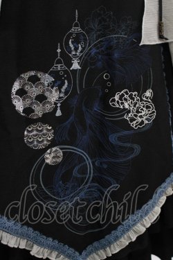 画像4: Ozz oneste / 琉金幻想スカート  黒 H-25-12-03-030-OO-SK-KB-ZH