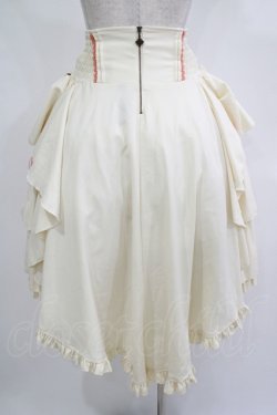 画像3: Ozz oneste / 和チャイナプリント刺繍スカート  アイボリー×オレンジ H-25-12-03-031-OO-SK-KB-ZH