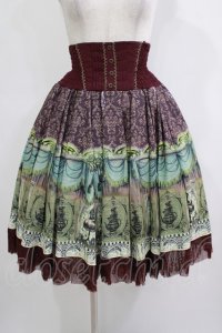 Ozz Croce / Tea Partyスカート Free ワイン H-25-12-03-034-OO-SK-KB-ZH