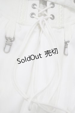 画像4: Ozz Croce / ハイウエストイレギュラースカート  白 H-25-12-03-035-OO-SK-KB-ZH