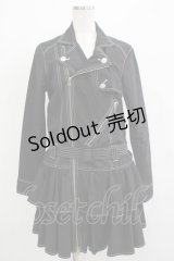 ALGONQUINS / ストライプライダースワンピース F 黒 H-25-12-03-037-AL-OP-KB-ZH