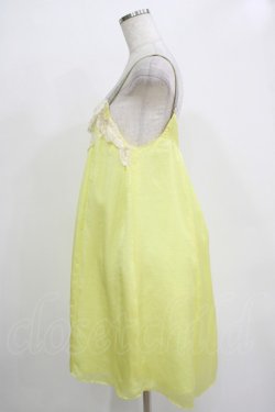 画像2: Emily Temple cute / プチローズノースリーブワンピース  イエロー H-25-12-03-039-ET-OP-KB-ZH