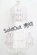 ATELIER PIERROT / Rosy Bouquet Dress サイズ2 オフ H-25-12-03-005-EL-OP-NS-ZH