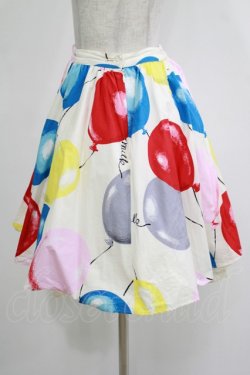 画像2: MILK / Happinessバルーンスカート  アイボリーベース(ビビッドバルーン) H-25-12-03-046-ML-SK-KB-ZH