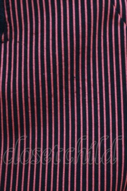 画像4: Rozen Kavalier / パネル切替ストライプスカート  黒×赤 H-25-12-03-047-OO-SK-KB-ZH