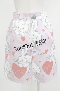 画像3: MILK / Bunny play スカート  ピンクベース H-25-12-03-048-ML-SK-KB-ZH