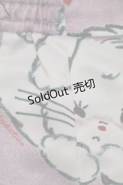 画像4: MILK / Bunny play スカート  ピンクベース H-25-12-03-048-ML-SK-KB-ZH