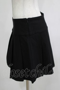 画像2: KILL STAR / CATTLE PLEATED SKIRT M ブラック/ライラックタータン H-25-12-03-049-SL-SK-KB-ZH