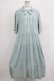 画像1: Jane Marple Dans Le Salon / ダブルカラーサリバンドレス  ミントブルー H-25-12-03-006-JM-OP-KB-ZH (1)