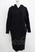 PUNK RAVE / ニットフード付きワンピース Free 黒 H-25-12-03-059-PU-OP-KB-ZH