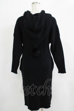 画像3: PUNK RAVE / ニットフード付きワンピース Free 黒 H-25-12-03-059-PU-OP-KB-ZH