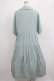 画像3: Jane Marple Dans Le Salon / ダブルカラーサリバンドレス  ミントブルー H-25-12-03-006-JM-OP-KB-ZH (3)