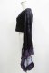 画像2: Qutie Frash / メッシュ着物袖トップス  黒×紫 H-25-12-03-067-QU-TO-KB-ZH (2)