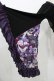 画像4: Qutie Frash / メッシュ着物袖トップス  黒×紫 H-25-12-03-067-QU-TO-KB-ZH (4)
