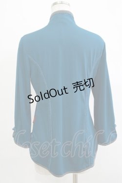 画像3: Ozz oneste / 刺繍チャイナボタントップス  グリーン H-25-12-03-068-OO-TO-KB-ZH