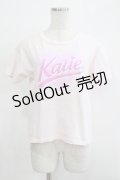 Katie / BIG HEART LOGO tee S ピンク H-25-12-03-074-LO-TO-KB-ZH