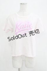 Katie / BIG HEART LOGO tee S ピンク H-25-12-03-074-LO-TO-KB-ZH
