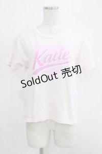 Katie / BIG HEART LOGO tee S ピンク H-25-12-03-074-LO-TO-KB-ZH