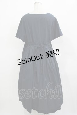 画像3: 【SALE】Jane Marple Dans Le Salon / コットンピンタックワンピース  ネイビー H-25-12-03-008-JM-OP-KB-ZT120