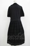 画像3: Jane Marple / ヴィンテージストライプレースコラボレーションドレス  ブラック×ブラック H-25-12-03-009-JM-OP-KB-ZT120 (3)
