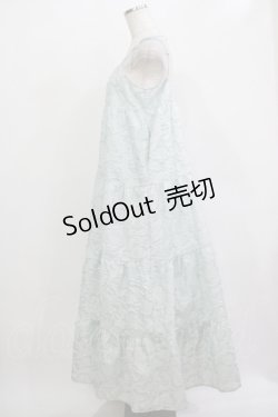 画像2: merry jenny / tulipジャガードティアードキャミワンピース FREE アイスブルー H-25-12-03-014-LO-OP-KB-ZH