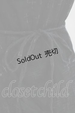 画像4: h.NAOTO / クロスキャミワンピース  黒 H-25-12-03-015-HN-OP-KB-ZH