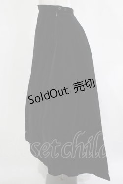 画像2: alice auaa / 別珍フィッシュテールロングスカート 3（約9号） ブラック H-25-12-03-016-AA-SK-KB-ZH