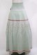 画像3: Ozz oneste / 枝垂れ桜切替ロングスカート  ミント H-25-12-03-018-OO-SK-KB-ZH (3)