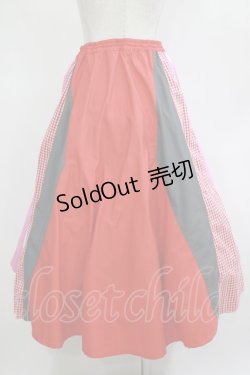 画像3: Candy Stripper / BRAVE DINOSAURスカート 2 レッド H-25-12-03-019-PU-SK-KB-ZH