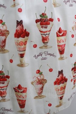 画像4: Emily Temple cute / BerryCherry Parfaitキャミソールワンピース  オフ H-25-12-03-024-ET-OP-KB-ZH