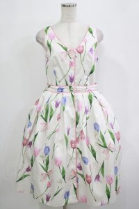 Emily Temple cute / Tulipセットアップワンピース  オフ H-25-12-03-025-ET-OP-KB-ZT225