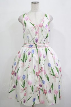 画像1: Emily Temple cute / Tulipセットアップワンピース  オフ H-25-12-03-025-ET-OP-KB-ZH