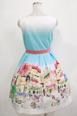 画像3: Jane Marple / Golden goose townのスクエアドレス  ブルースカイ H-25-12-03-026-JM-OP-KB-ZH